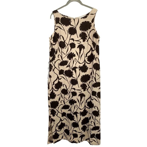 Casual Corner | Dresses | Casual Corner 0 Linen Maxi Sheath Dress Size ...